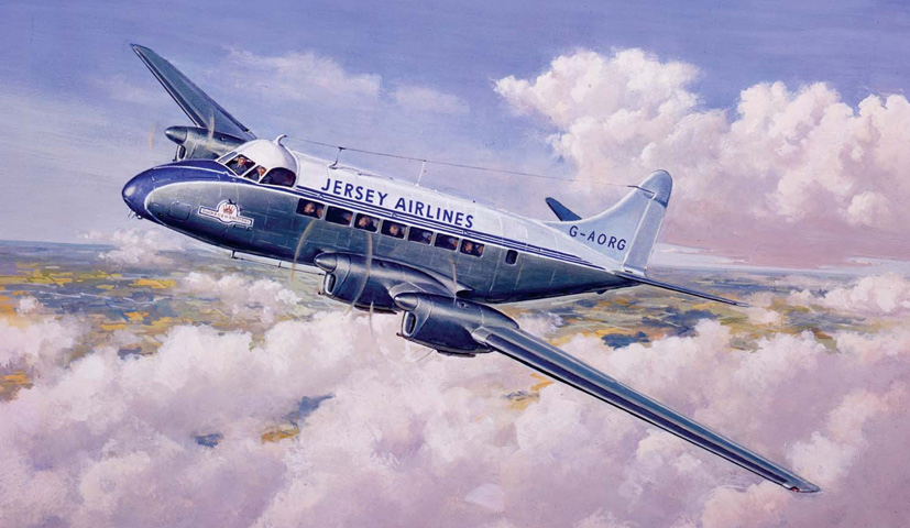 Airfix Vintage Classics de Havilland DH114 Heron II G-AORG A03001V on the Airfix Workbench blog