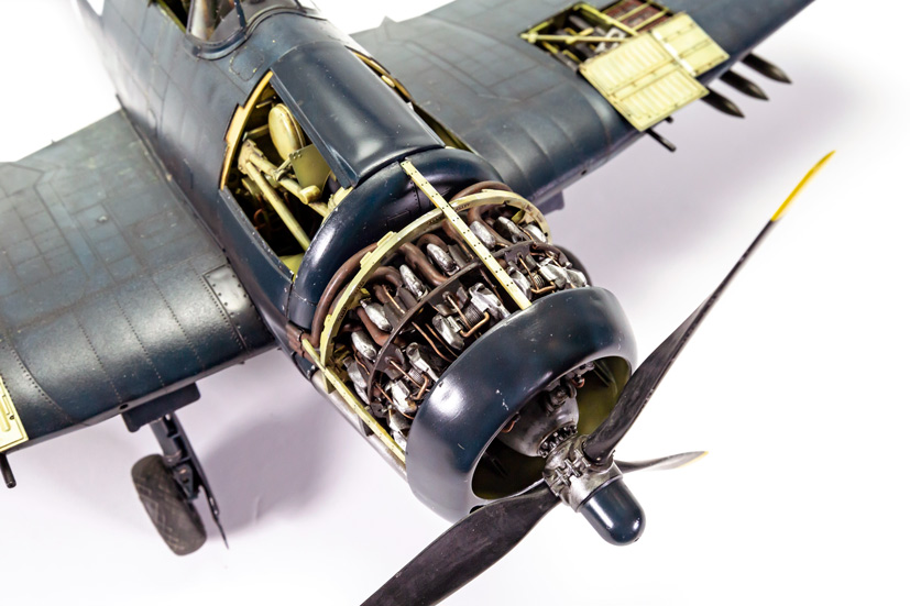 Exclusive new Airfix 1/24th scale Grumman F6F-5 Hellcat A19004 on the Airfix Workbench blog