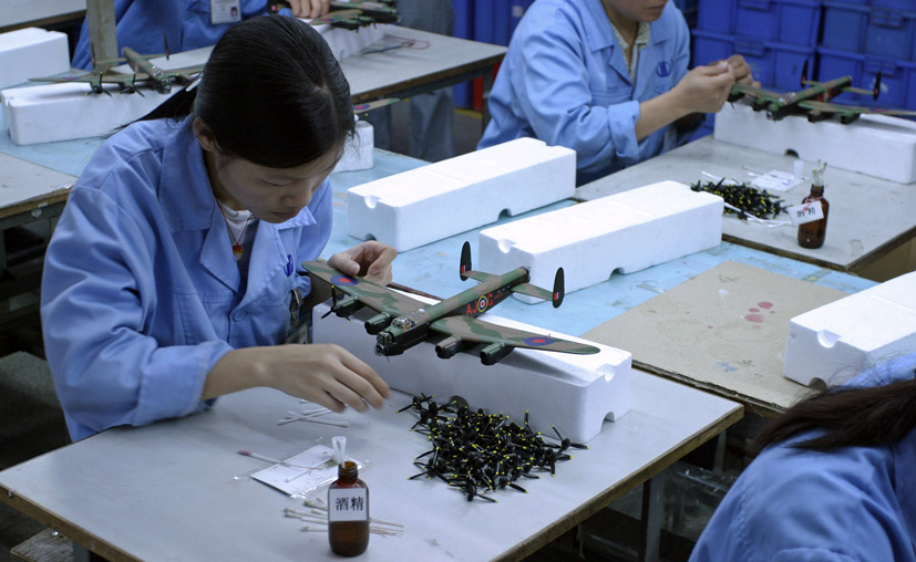 Exclusive Corgi Avro Lancaster Chinese factory production review on Corgi die-cast diaries blog