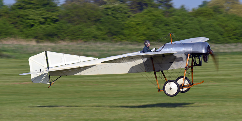 Shuttleworth Season Premier Airshow review Blackburn Monoplane on Airfix and Corgi Aerodrome