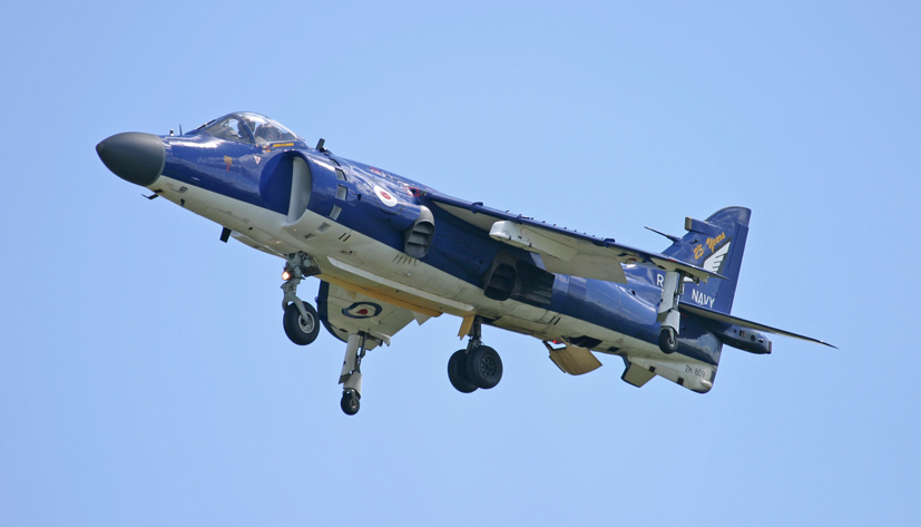 Fly Navy British naval aviation review British Aerospace Sea Harrier FA2 on the Airfix and Corgi Aerodrome blog