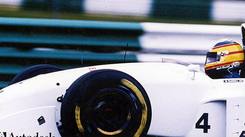 Test Track Pit Stop Mark Blundell