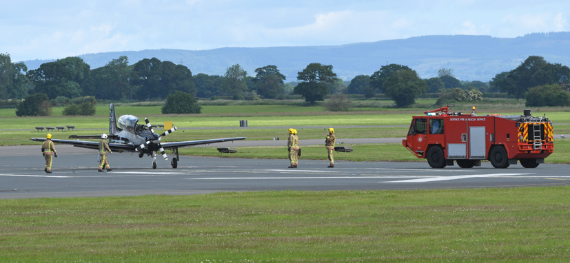 RAF Linton on Ouse Tucano T1 retirement base visit on the Airfix and Corgi Aerodrome blog