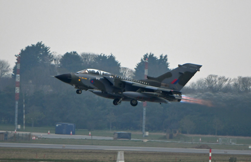 RAF Tornado GR.4 Diamond Nine Marham retirement review on the Airfix and Corgi Aerodrome blog