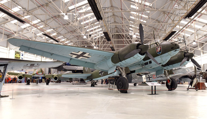 Rare Junkers Ju-88R-1 D5+EV Luftwaffe on Airfix and Corgi Aerodrome