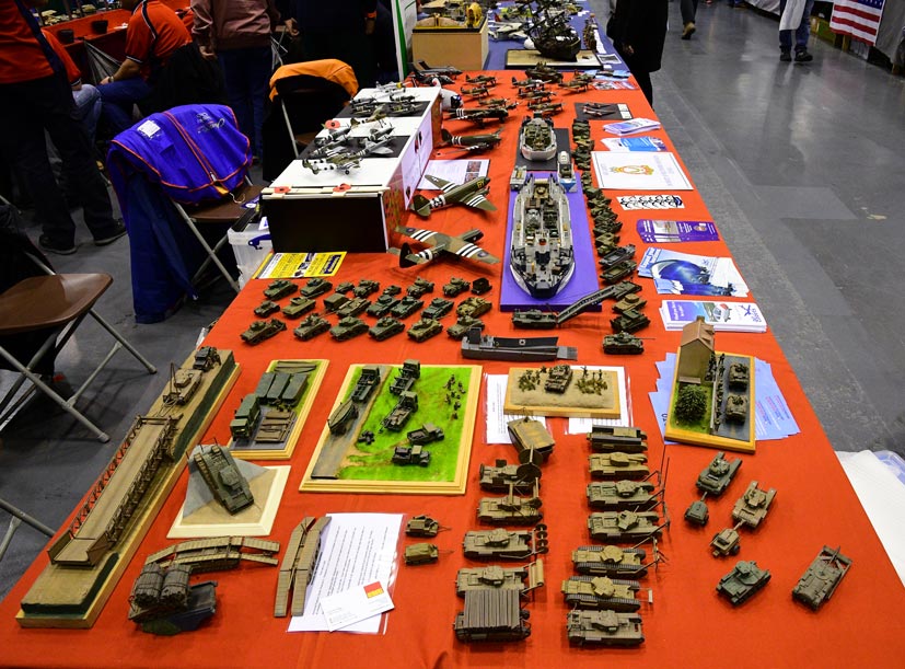 D-Day model displays at this years Telford Scale Modelworld show on the Airfix Workbench blog