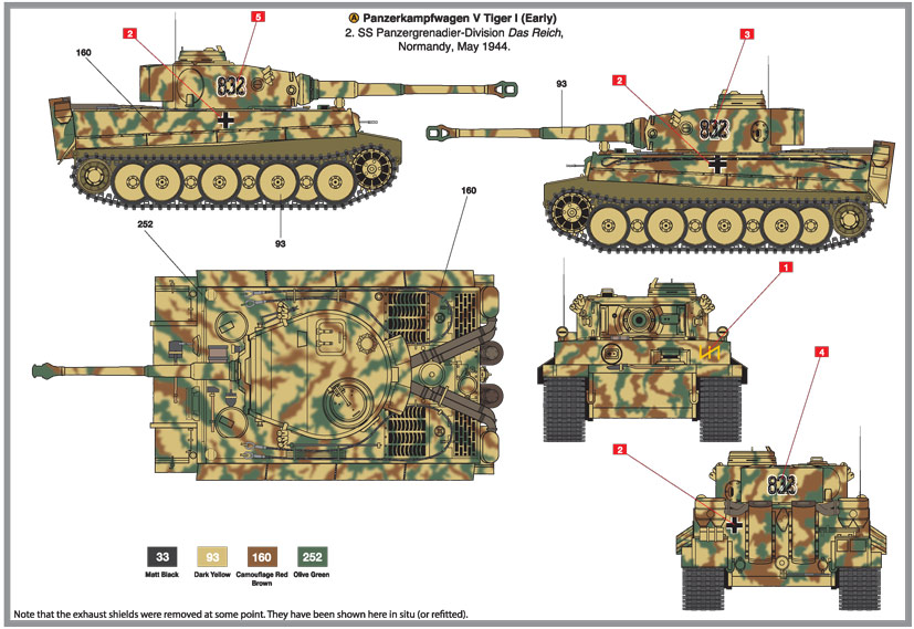 Airfix Tiger I tank Early Version Normandy 1944 on the Airfix Workbench blog