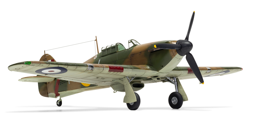 Airfix Battle of Britain 80th Anniversary Hawker Hurricane Mk1 A05127A model kit on the Airfix Workbench blog