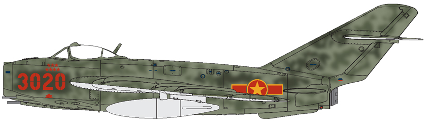 Soviet Mikoyan-Gurevich MiG-17 Fresco A03091 Airfix model project update on the Airfix Workbench blog