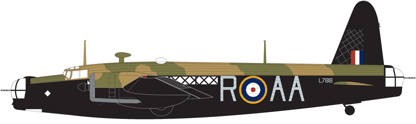 New Airfix Vickers Wellington Bomber A08019 James Allen Ward VC on the Airfix Workbench blog