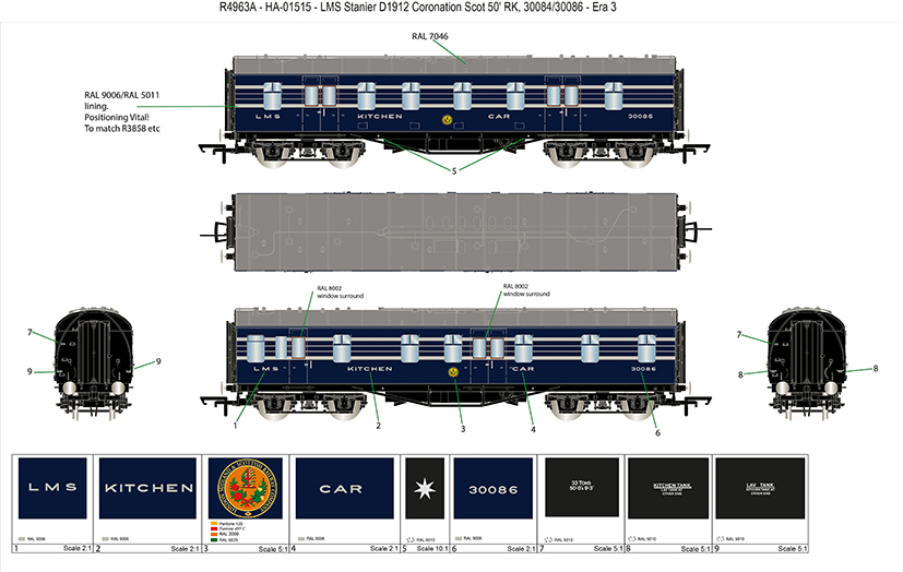 R4963 LMS Coronation Scot RK | Hornby Model Railways