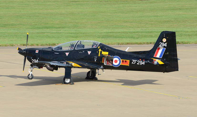 Farewell review to the RAF Short Tucano T.1 trainer on its service retirement on the Airfix and Corgi Aerodrome blog