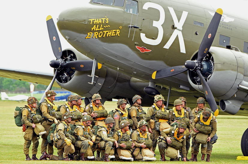 D-Day 75th Anniversary Daks over Duxford review on the Airfix and Corgi Aerodrome blog