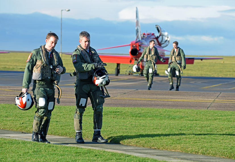 New Red Arrows pilots introduced on Airfix and Corgi Aerodrome