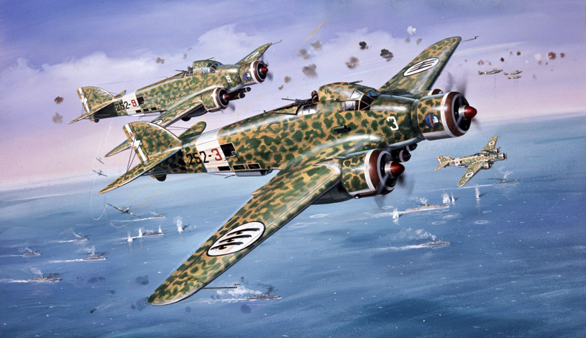 Airfix Vintage Classics A04007V Savoia-Marchetti SM.79 Sparviero torpedo bomber on the Airfix Workbench blog