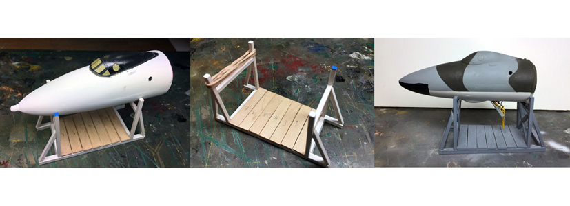 Spectacular Airfix model kit build featuring cockpit section of XH537 on the Airfix Workbench blog