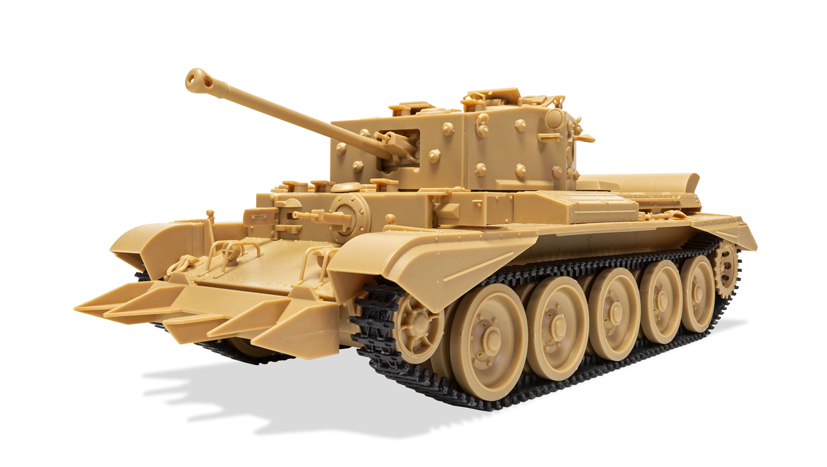 See the new Airfix Cromwell Cruiser Tank model kit for the first time on the Airfix Workbench blog