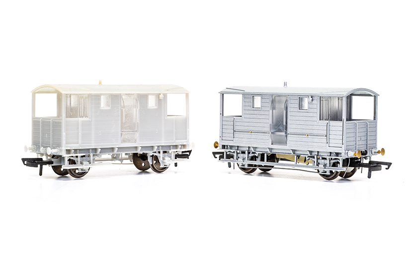 Hornby Engine Shed Warner Brake Vans Engineering Samples