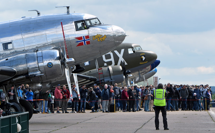 D-Day 75th Anniversary Daks over Duxford review on the Airfix and Corgi Aerodrome blog