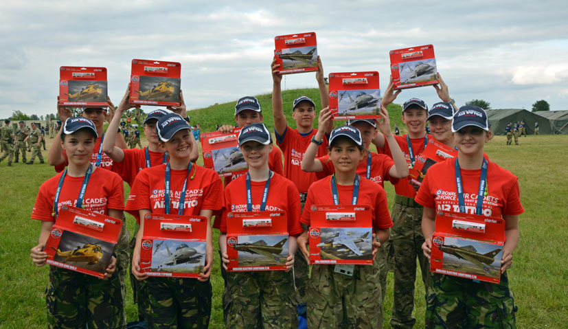 RAF Air Cadets RIAT 2019 Red Sparrows on the Airfix Workbench blog