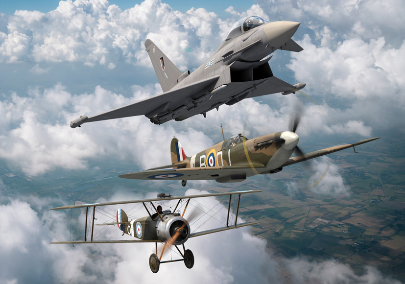 RAF 100 Centenary model release on the Airfix Workbench blog