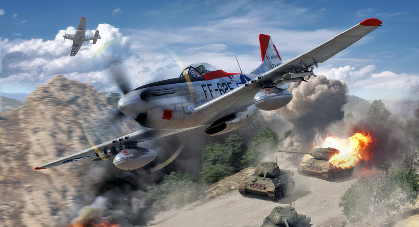 Airfix A05136 North American F-51D Mustang Korean War on the Airfix Workbench blog