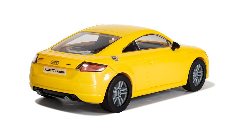 Is it a model kit or the real thing ... no, it's the new Airfix Quickbuild Audi TT Coupe Airfix Quickbuild Audi TT Coupe snap together model kit on the Airfix Workbench blog