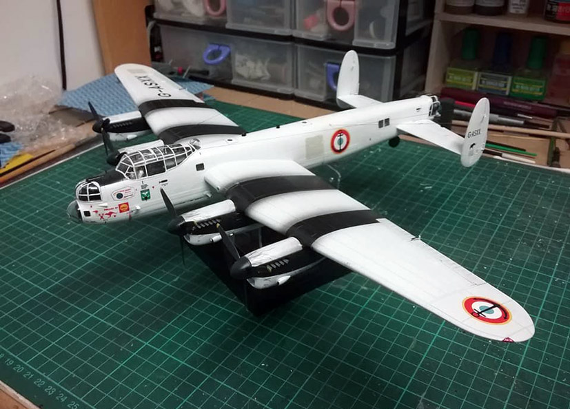 Airfix Avro Lancaster NX611 Just Jane Lincolnshire Aviation Heritage Centre on Airfix Workbench blog