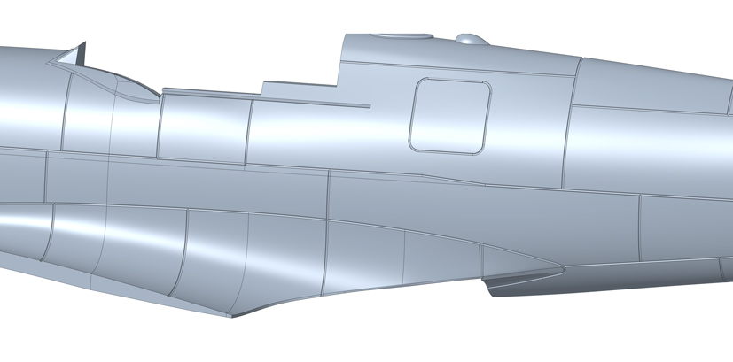 The latest Airfix Spitfire model kit development A02108 on the Airfix Workbench blog