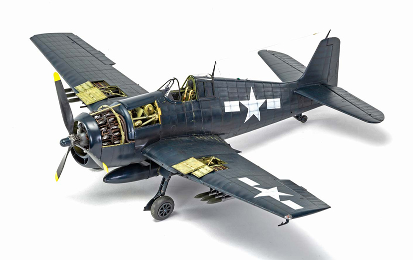 Airfix Scale Modelworld 2018 new large scale Grumman F6F-5 Hellcat announcement on the Airfix Workbench blog