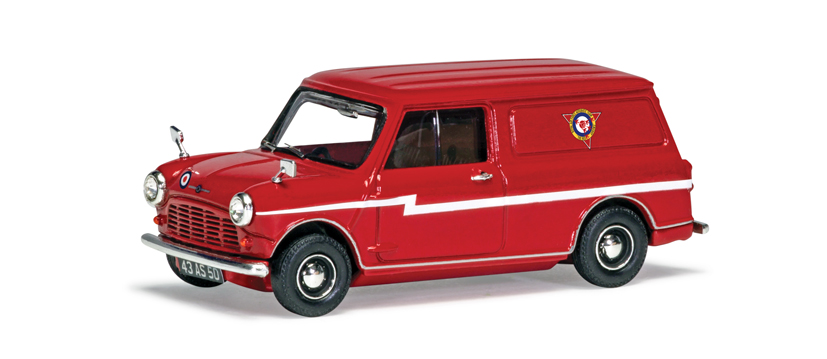 Red Arrows classic Mini Van for the Red Arrows 55th display season on Corgi Diecast Diaries Blog