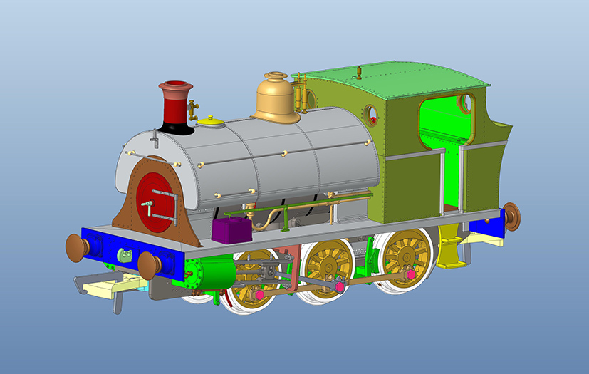 Hornby Engine Shed Peckett B2