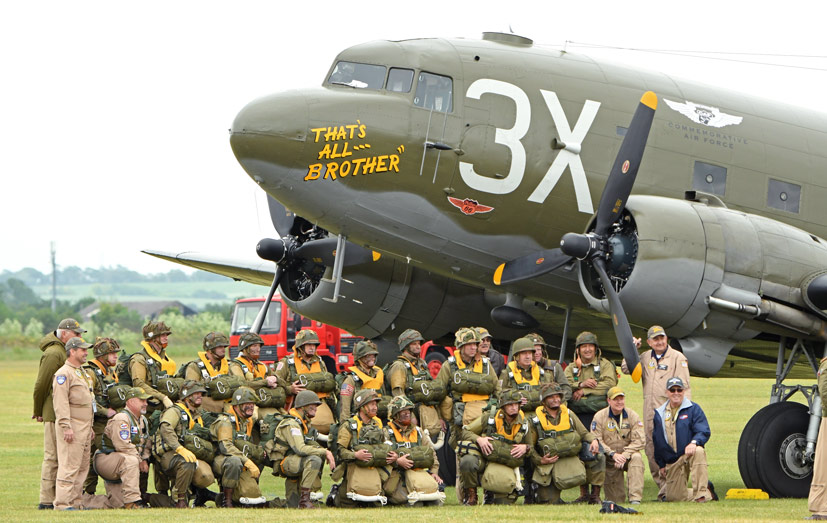 D-Day 75th Anniversary Daks over Duxford review on the Airfix and Corgi Aerodrome blog