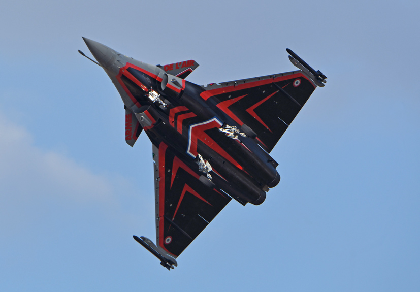 French Air Force Solo Rafale C RIAT 2018 tribute to RAF 100 on Airfix and Corgi Aerodrome