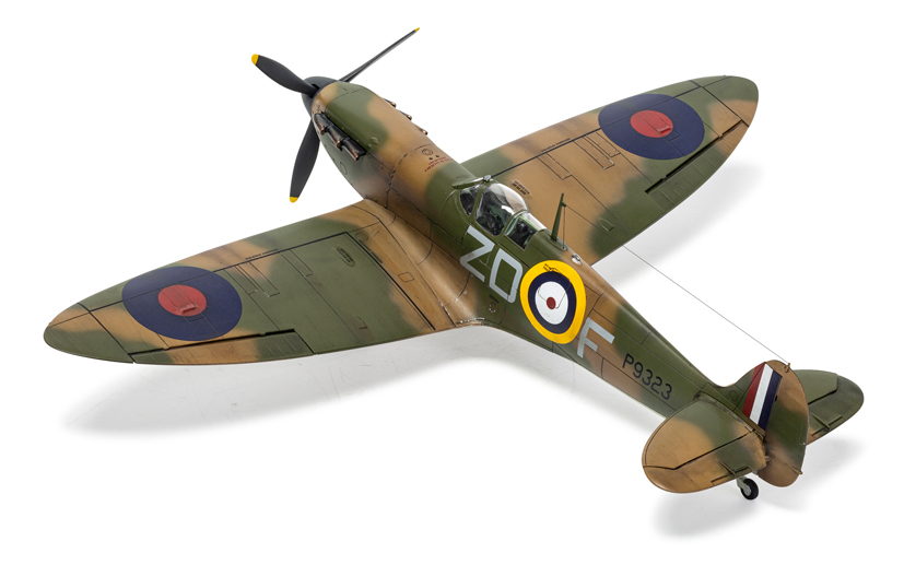 Airfix Battle of Britain 80th Anniversary Supermarine Spitfire Mk1 A05126A model kit on the Airfix Workbench blog