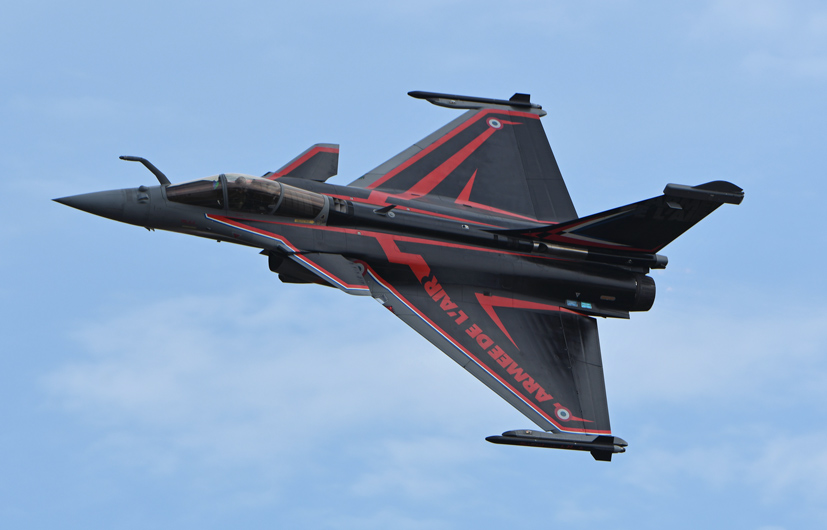 French Air Force Solo Rafale C RIAT 2018 tribute to RAF 100 on Airfix and Corgi Aerodrome