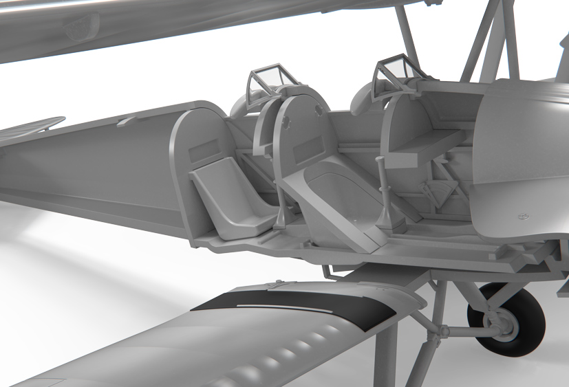 Exclusive new Airfix De Havilland Tiger Moth development review A04104 on the Airfix Workbench blog