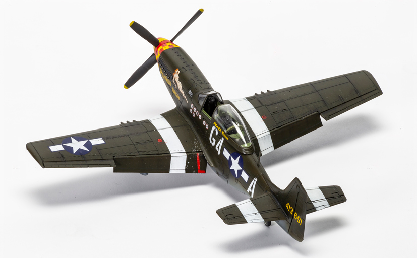 North American P-51D Mustang Passion Wagon 357th Fighter Group UASSF Eighth Air Force on the Airfix Workbench blog