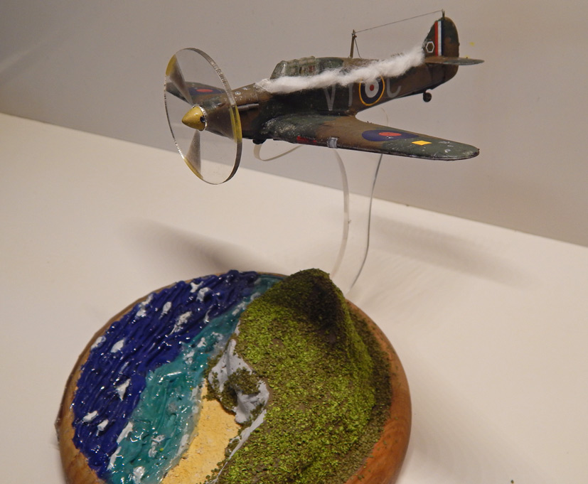 Battle of France Hawker Hurricane model build on the Airfix Workbench blog