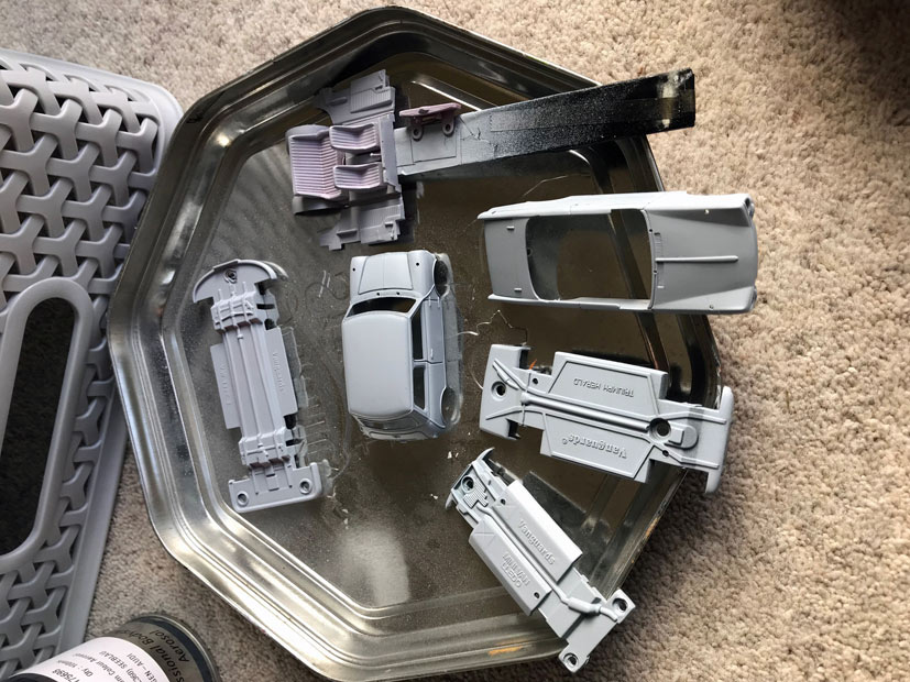 How a Corgi Vanguards hand decorated sample model is produced on Corgi die-cast diaries blog