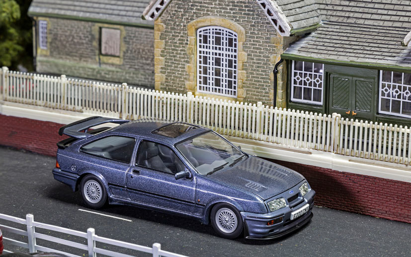 Exclusive Vanguards models displayed on diorama displays on Corgi Diecast Diaries Blog
