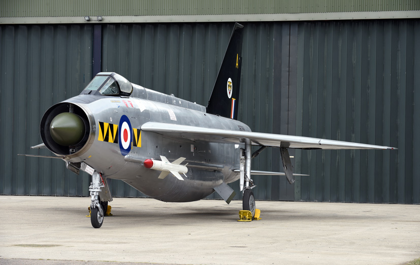 Exclusive Lightning Preservation group four Lightning gathering on Airfix and Corgi Aerodrome