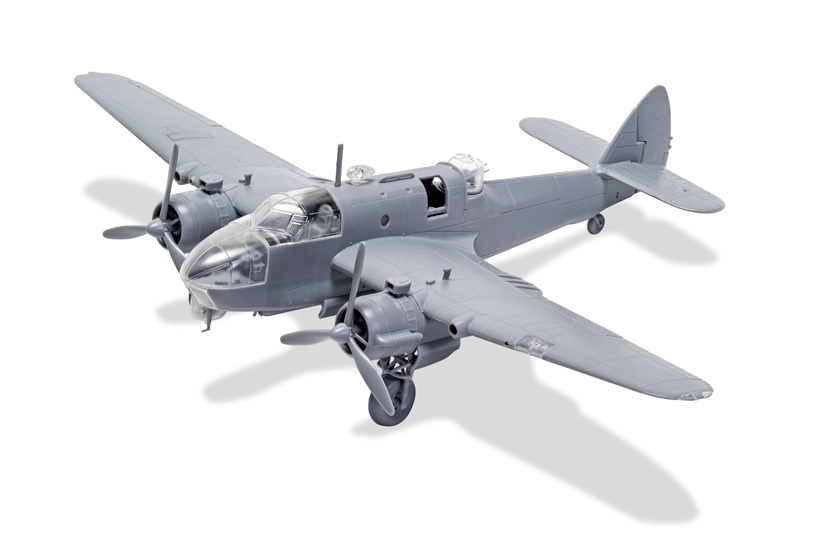 First build images of the new Airfix Bristol Beaufort Mk1 A04021 on the Airfix Workbench blog