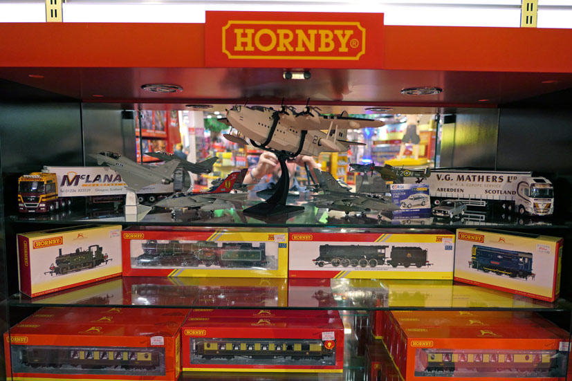Hamleys Glasgow new Corgi Collector's Corner on Corgi die-cast diaries blog