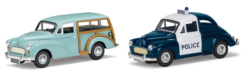Corgi Vanguards 70th Anniversary of the Morris Minor in 2018
