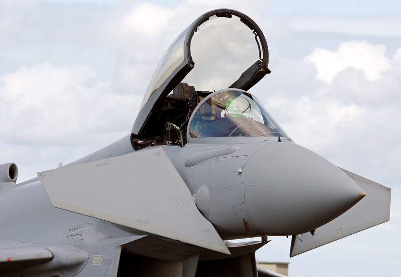 The unmistakable Eurofighter Typhoon on the Airfix and Corgi Aerodrome blog