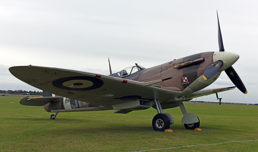 Duxford's Battle of Britain Spitfire tribute to RAF 100 on Airfix and Corgi Aerodrome