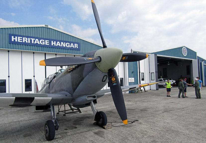 Biggin Hill Heritage Hangar Spitfire review on Airfix Workbench blog