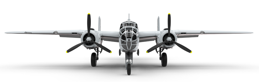 New B-25 Mitchell prepares for take-off