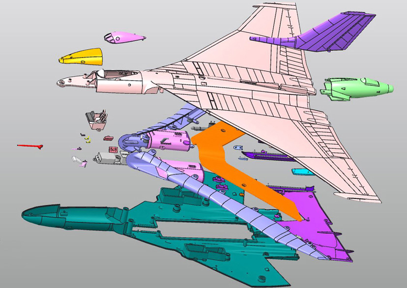New Corgi Aviation Archive Avro Vulcan B2 AA27204 diecast model on Corgi die-cast diaries blog